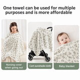 NurseEase – Praktisch & Comfortabel – Katoenen Borstvoedingsdoek voor Mama en Baby
