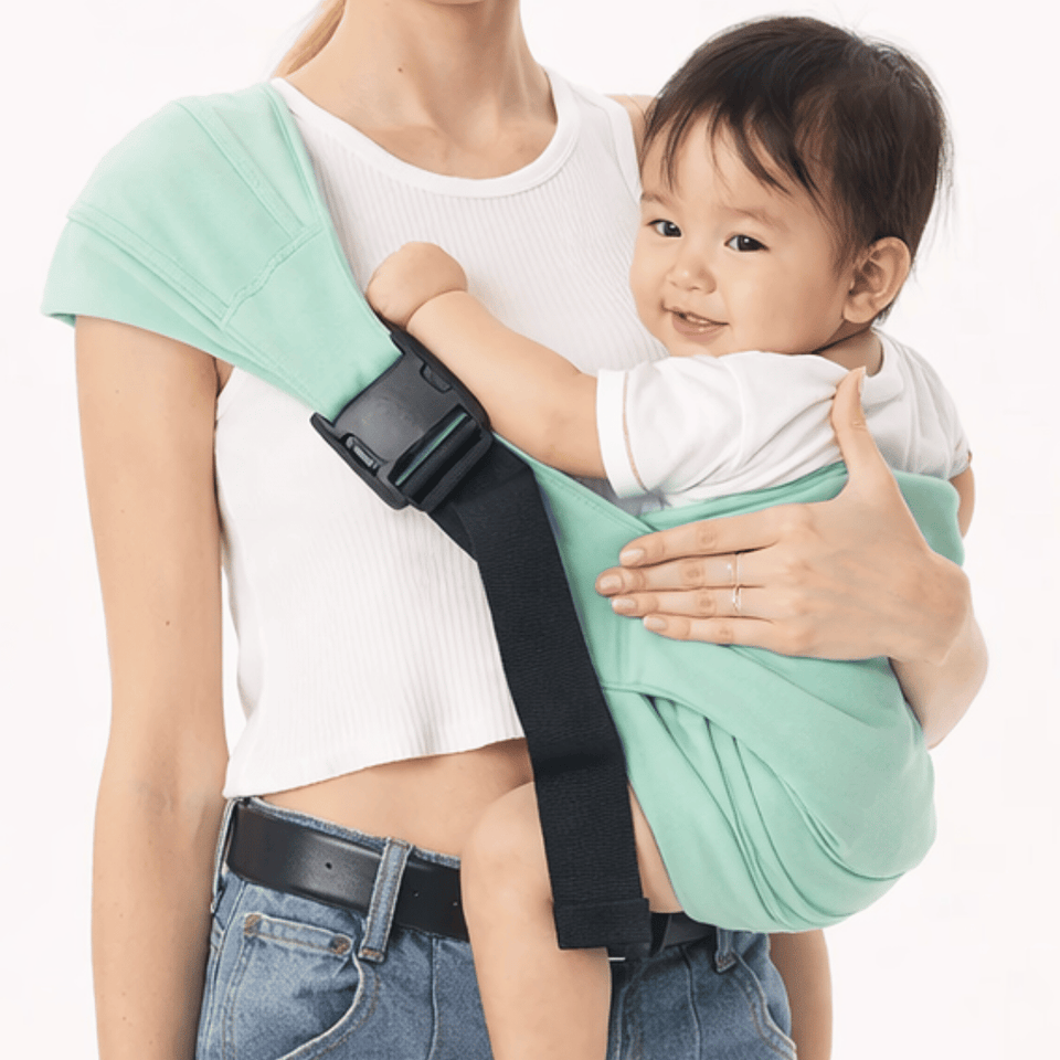 Baby Sling Carrier™ - Extra Brede Draagband - Ergonomische Heupdrager