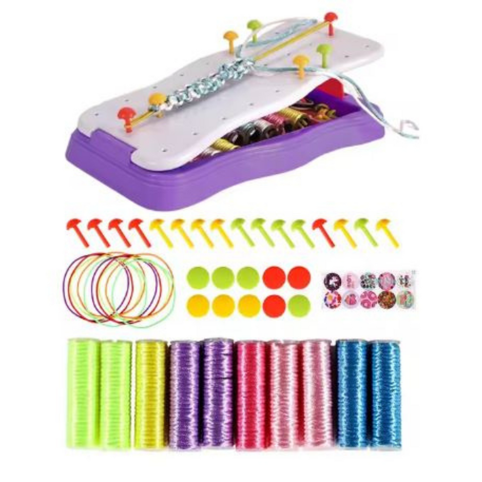Craft Kids – Creatief & Leren – Brei Armbanden Set voor Kinderen
