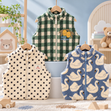 TinyWarm – Knus & Comfortabel – Kinder Pluche Bodywarmer