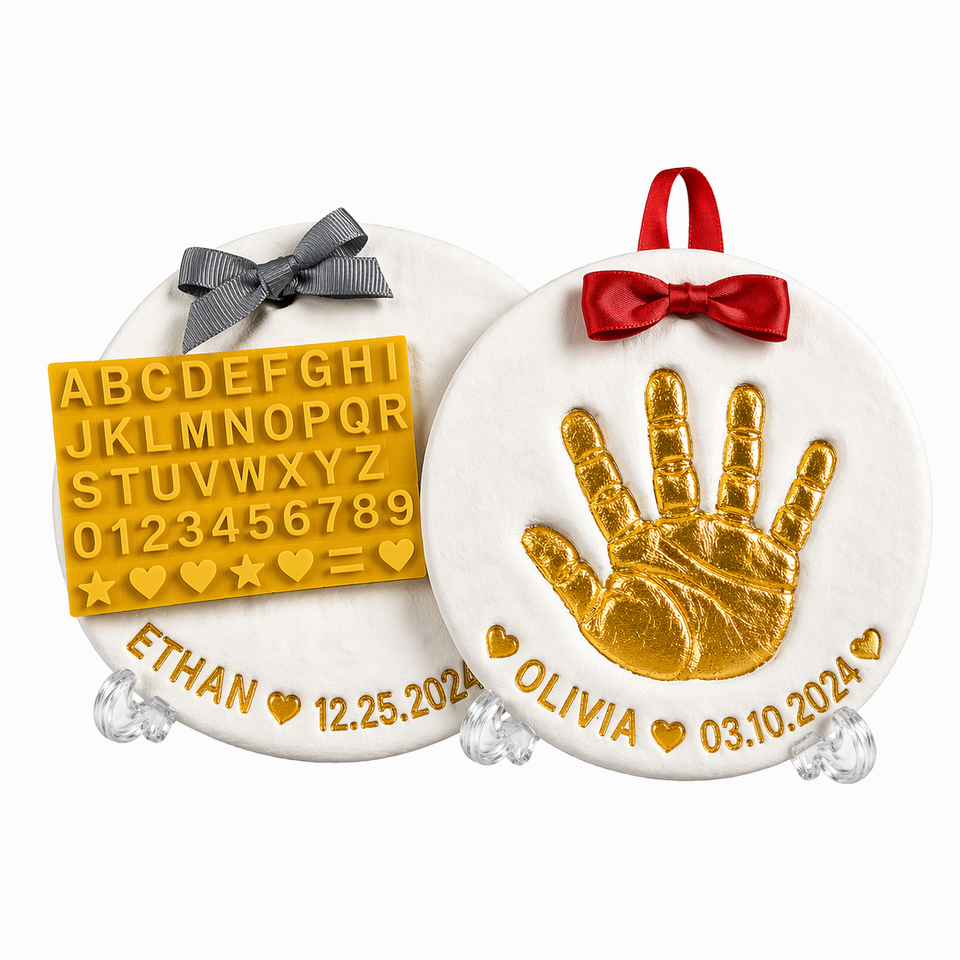 Baby Imprint Clay Kit – Herinnering & Uniek – Klei Afdruk Set
