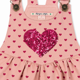 LittleBloom – Schattig & Speels – Denim Jurkje voor Meisjes met Vrolijke Prints