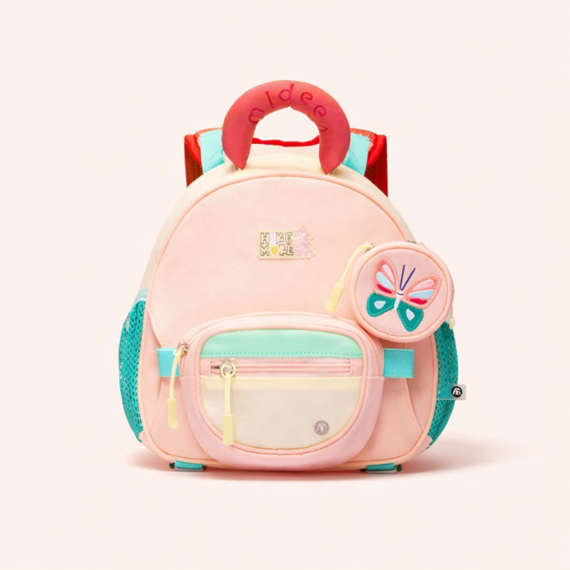 KidPack – Licht & Comfortabel – Lichtgewicht Schooltas met Waterfleshouder