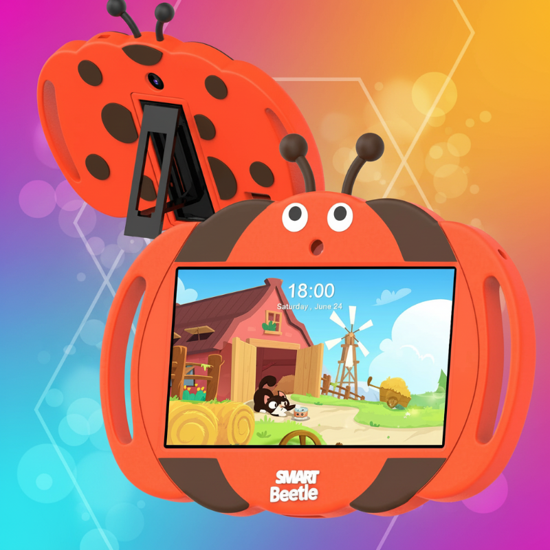 PlayPad – Leerzaam & Leuk – Kinder Tablet met Schokbestendige Hoes