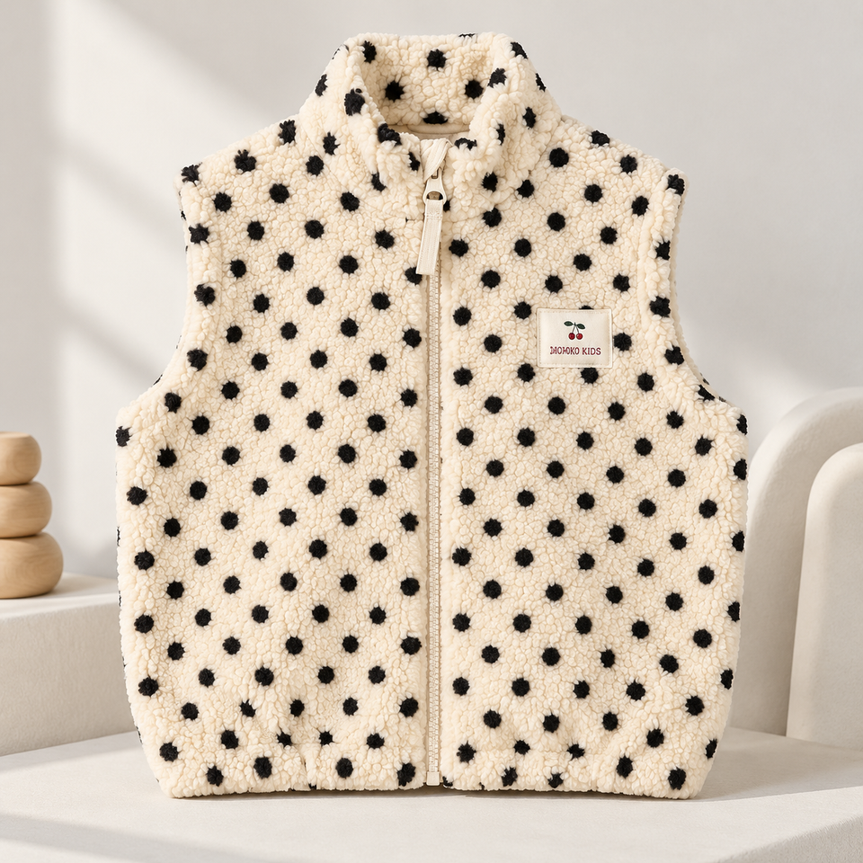 TinyWarm – Knus & Comfortabel – Kinder Pluche Bodywarmer