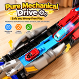 TrackRush – Snel & Creatief – Flexibele Racebaan met Transformeerbare Auto’s