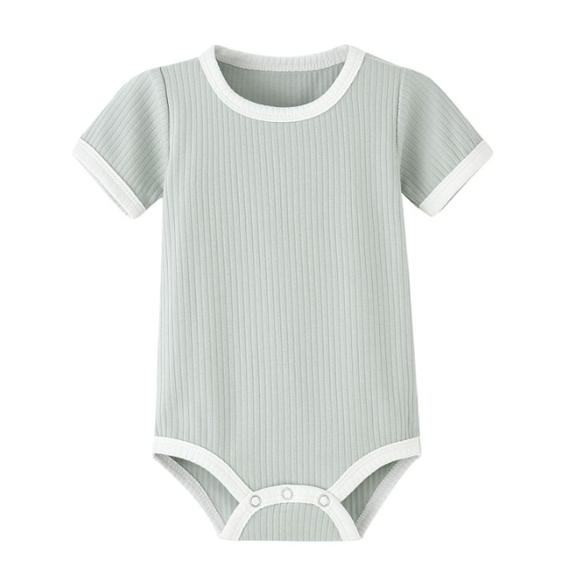 Mini Fashion™ - Leuke Kleurencombinaties - Baby Romper