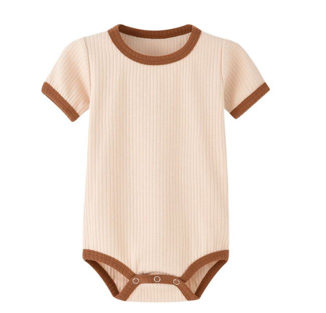 Mini Fashion™ - Leuke Kleurencombinaties - Baby Romper