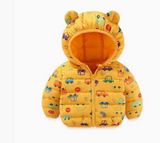 Mini Fashion™ - Polyester winterjas met Capuchon