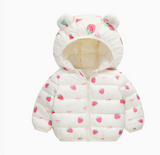 Mini Fashion™ - Polyester winterjas met Capuchon