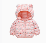 Mini Fashion™ - Polyester winterjas met Capuchon