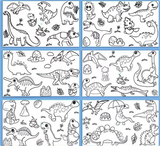 ColoringPaper™ - Laat de creativiteit in je kleine los! - XXL Kleurplaat