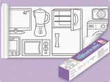 ColoringPaper™ - Laat de creativiteit in je kleine los! - XXL Kleurplaat