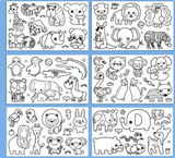 ColoringPaper™ - Laat de creativiteit in je kleine los! - XXL Kleurplaat
