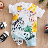 Mini Fashion™ - Comfort Voor Elke Nacht - Pyjama Bodysuit korte mouwen
