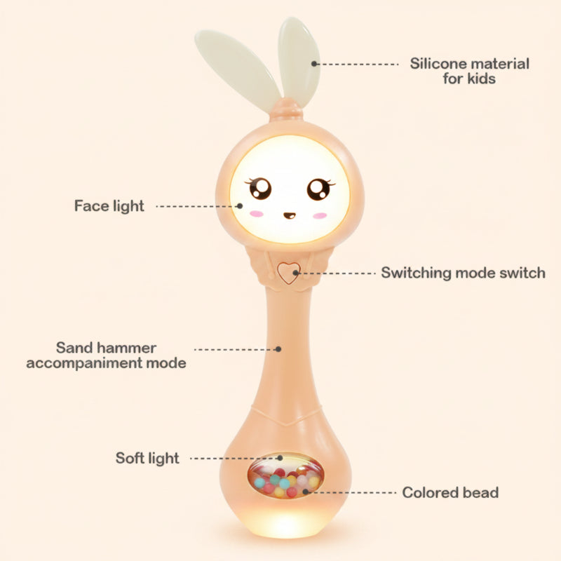 Fun Animal Rattle – Vrolijk & Educatief – Baby Rammelaar
