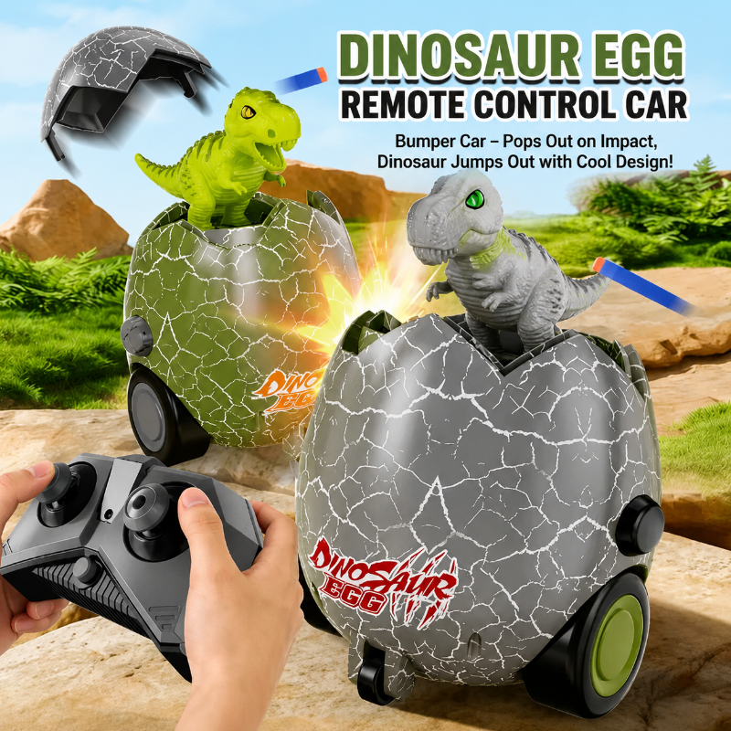 RoarPlay – Spannend & Interactief – RC Dinosaur Ei