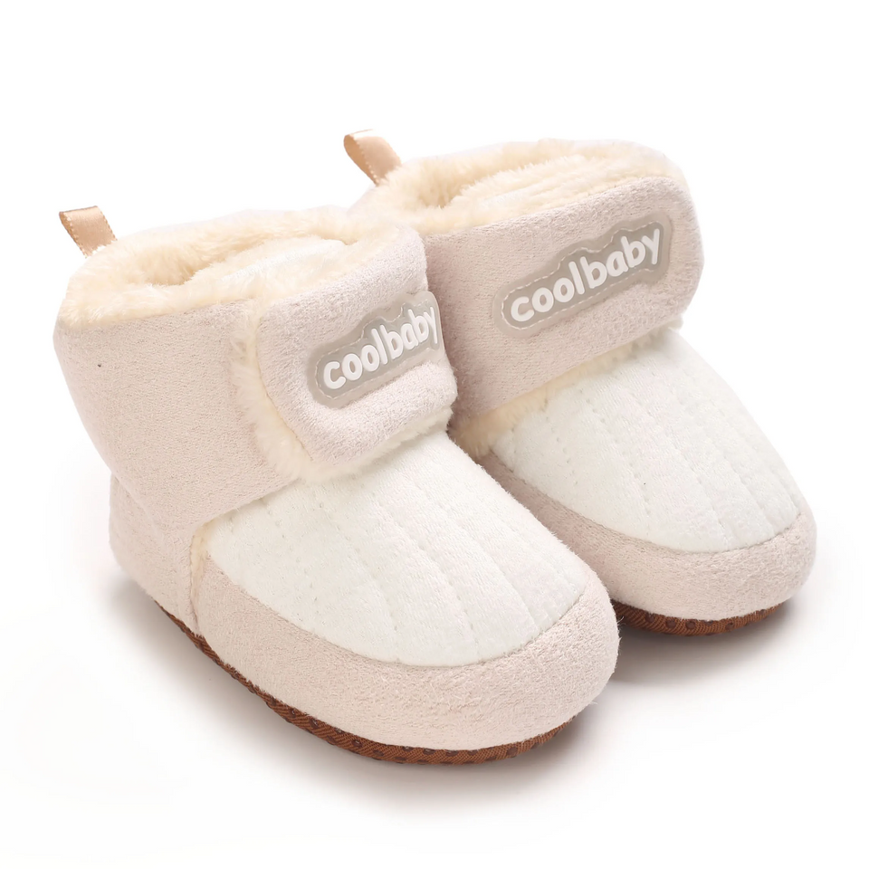TinyBoots – Knus & Comfortabel – Pluche Babyschoenen voor Winter