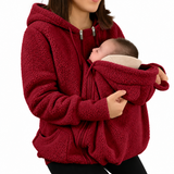 MamaNest – Warm & Praktisch – 2-in-1 Draagjas voor Mama en Baby