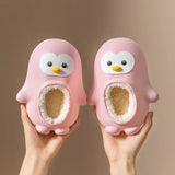 Mini Fashion™ - Warm & Leuk - Kinder Pinguïn Pantoffels