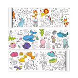 ColoringPaper™ - Laat de creativiteit in je kleine los! - XXL Kleurplaat