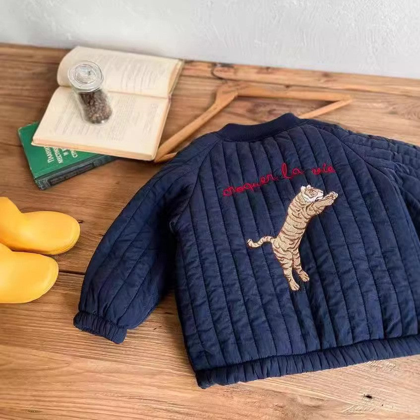 WildCharm – Warm & Uniek – Gewatteerde Kinderjas