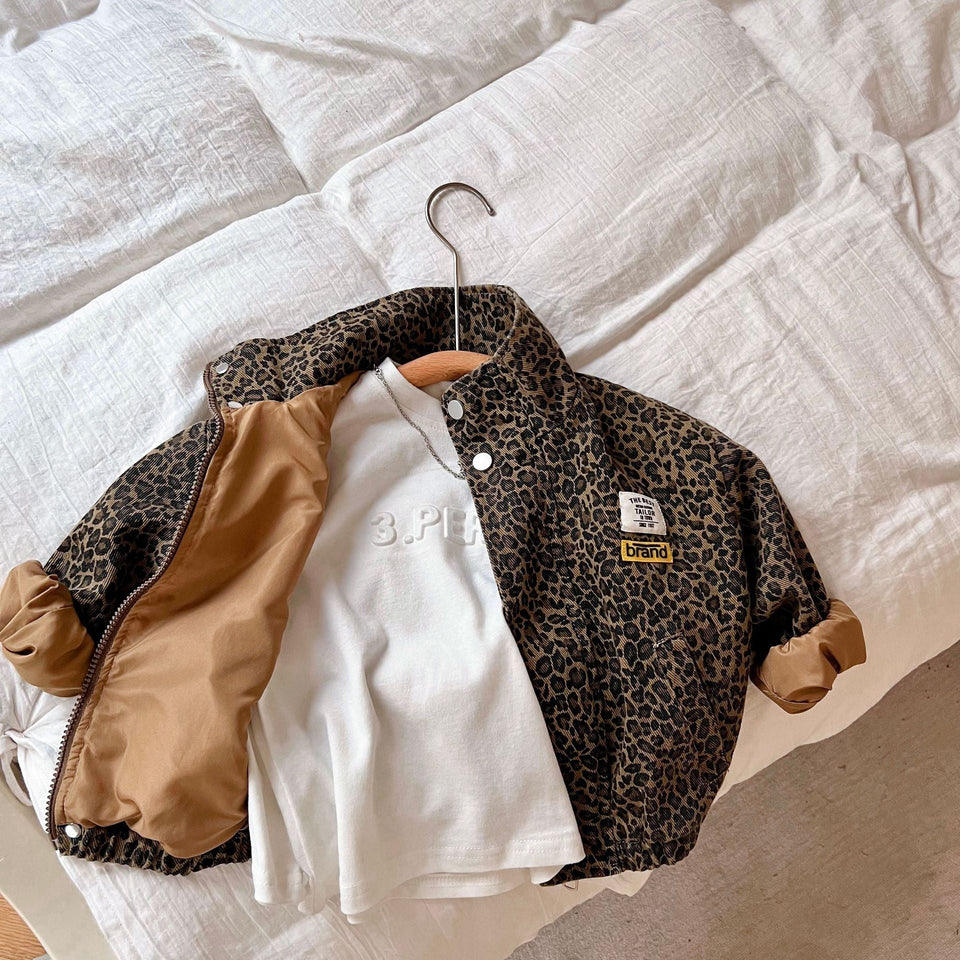 Mini Fashion – Stoer & Comfortabel – Luipaardprint Jas