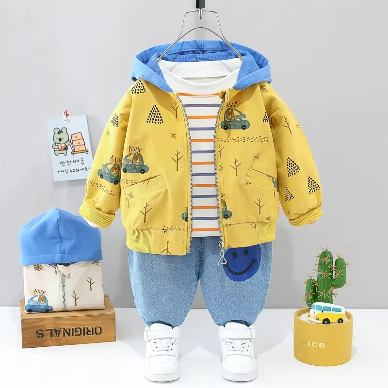 Mini Fashion™ - Peuter & Avontuur  - 3-delige Kleding Set