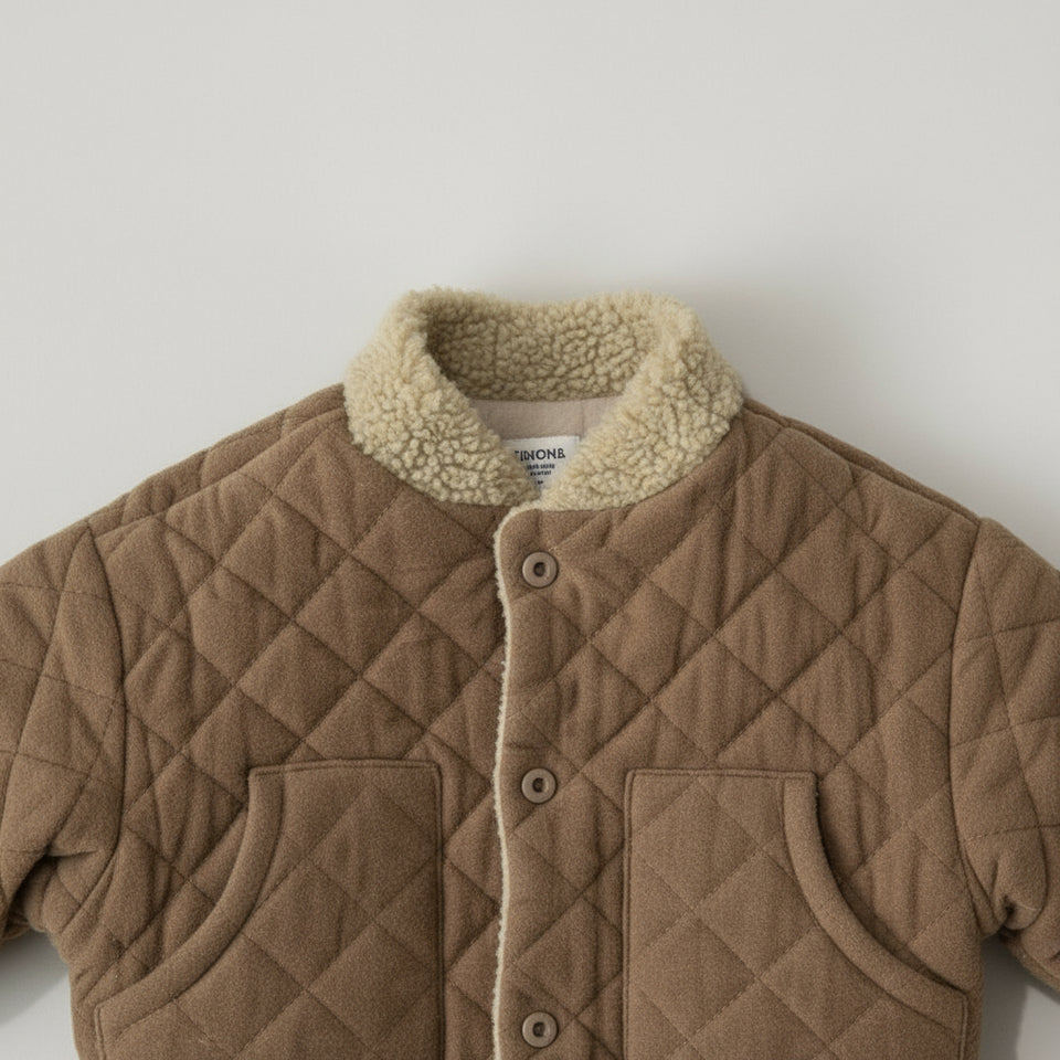 LittleWanderer – Warm & Stijlvol – Gewatteerde Kinderjas