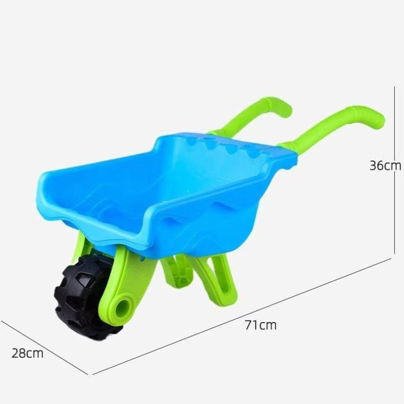 BeachFun – Ontdekkend & Leuk – Zand & Strand Kruiwagen Set