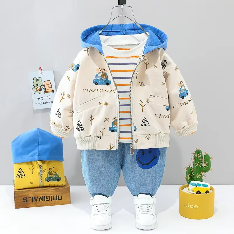 Mini Fashion™ - Peuter & Avontuur  - 3-delige Kleding Set