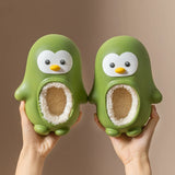 Mini Fashion™ - Warm & Leuk - Kinder Pinguïn Pantoffels