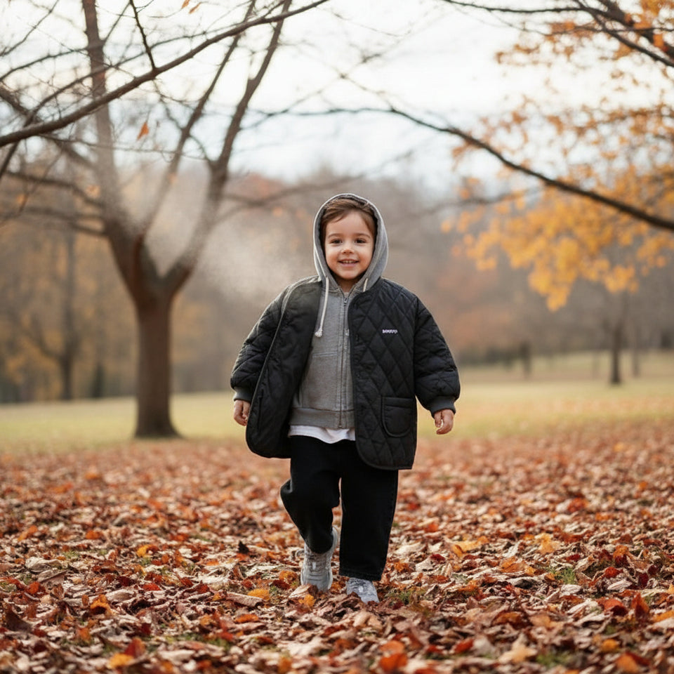 BonitoWear – Gezellig en warm – Gewatteerde jas voor kinderen