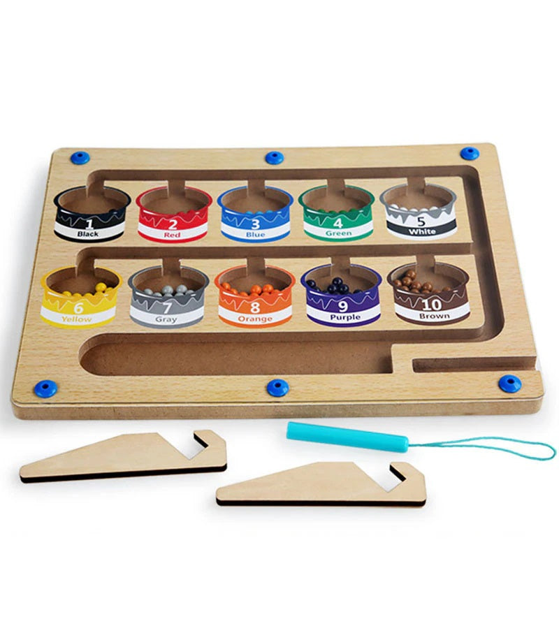 Woods™ - Doolhofavontuur met magneten  - Magnetisch Sorteerbord