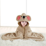 Mini Fashion™ - Leuke Dieren Cartoons -  Kinder Badhanddoek