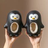 Mini Fashion™ - Warm & Leuk - Kinder Pinguïn Pantoffels
