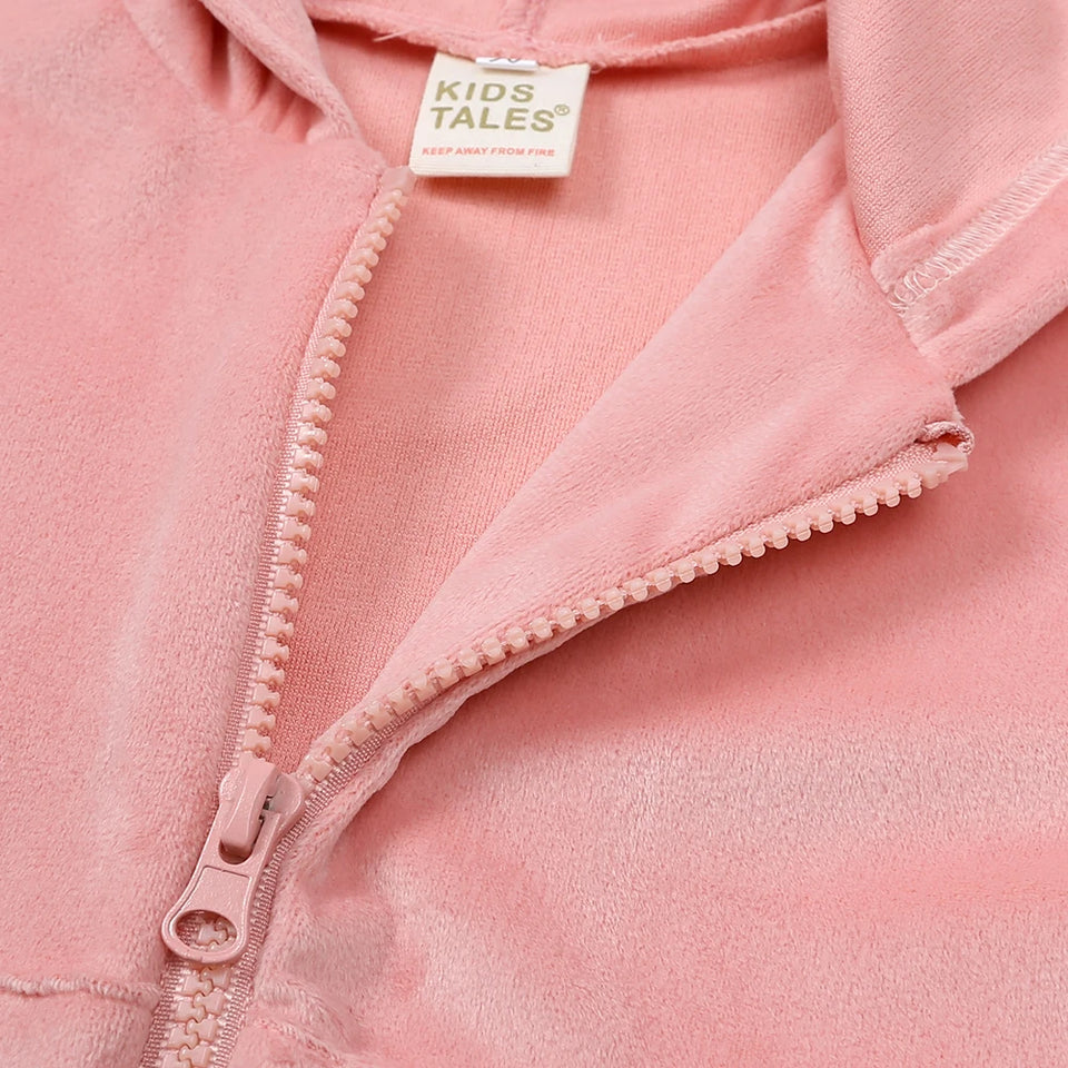 Kids Tales – Warm & Comfortabel – Velvet Trainingspak voor Kinderen
