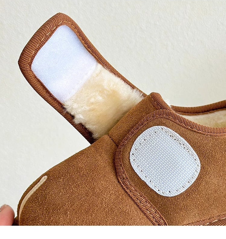 CozyStep – Warm & Zelfstandig – Djamena Klittenbandschoenen