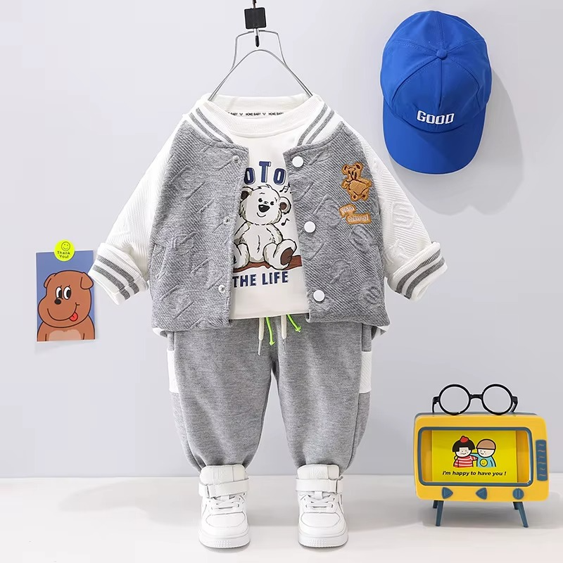 Mini Fashion™ - Peuter & Avontuur  - 3-delige Kleding Set