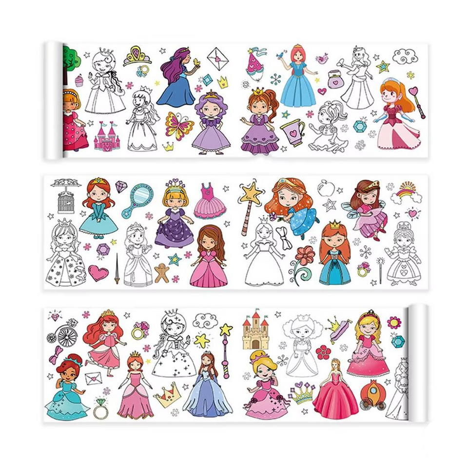 ColoringPaper™ - Laat de creativiteit in je kleine los! - XXL Kleurplaat