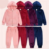 Kids Tales – Warm & Comfortabel – Velvet Trainingspak voor Kinderen