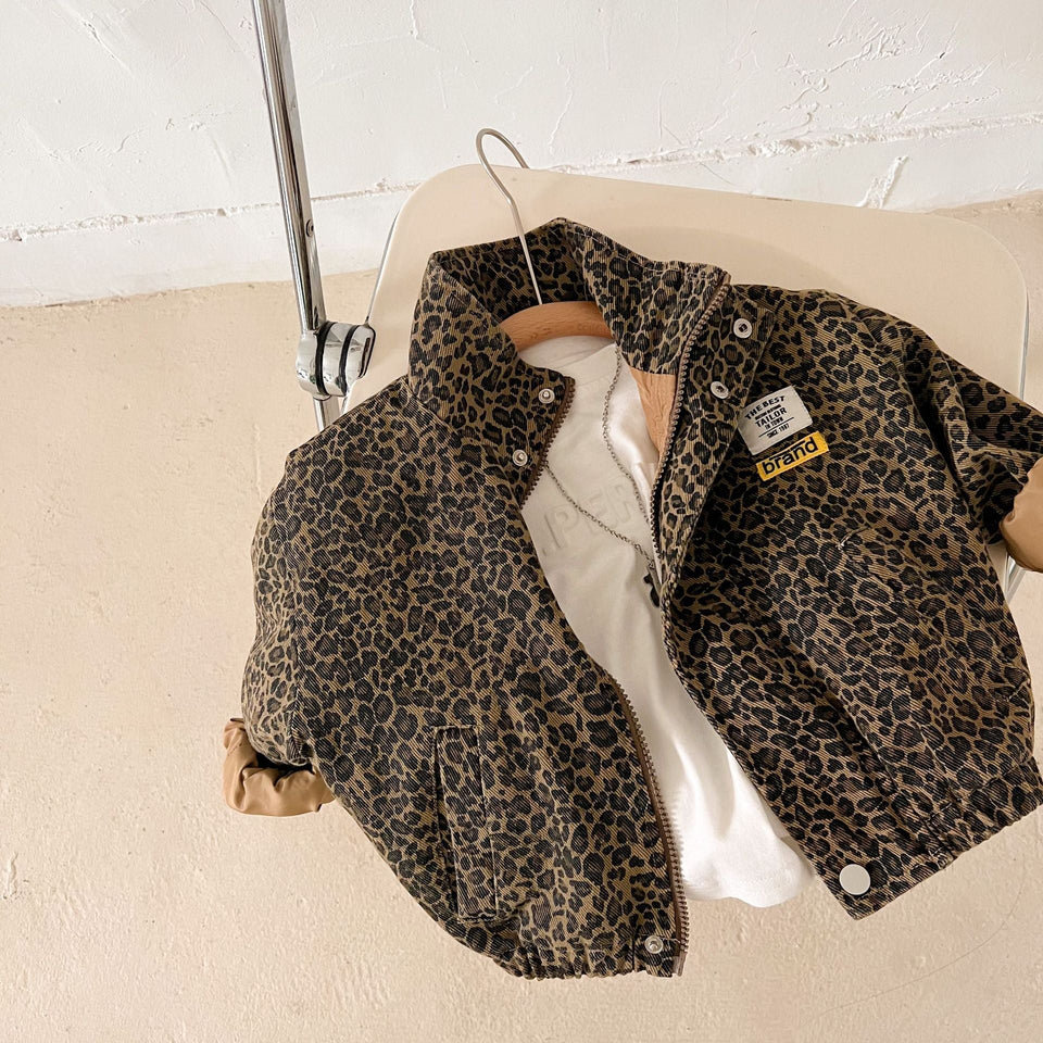 Mini Fashion – Stoer & Comfortabel – Luipaardprint Jas