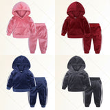 Kids Tales – Warm & Comfortabel – Velvet Trainingspak voor Kinderen