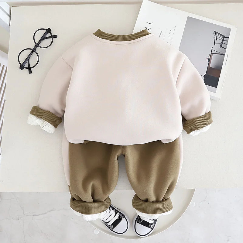 Mini Fashion™ - Warm & Zacht - Herfst Joggings Pak voor Kinderen