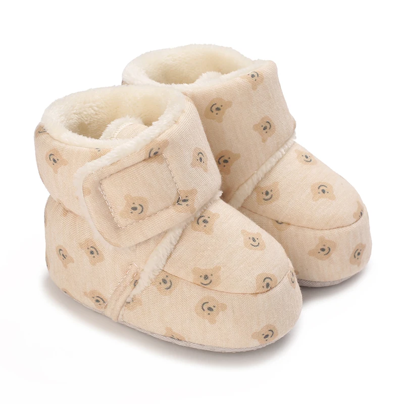 TinyBoots – Knus & Comfortabel – Pluche Babyschoenen voor Winter