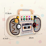 Wooden Busy Board – Motoriek & Interactief – Activiteiten Muziek Bord