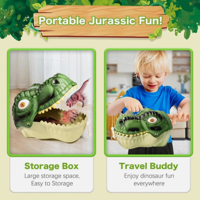DinoWorld – Creatief & Realistisch – Dino Hoofd Speelset