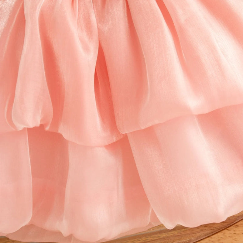 Tulip Mesh Dress – Elegant & Comfort – Kinder Jurk