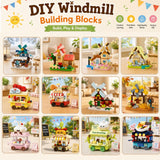 DIY Windmill Building Blocks – Creatief & Uitdagend – Bouwstenen Set