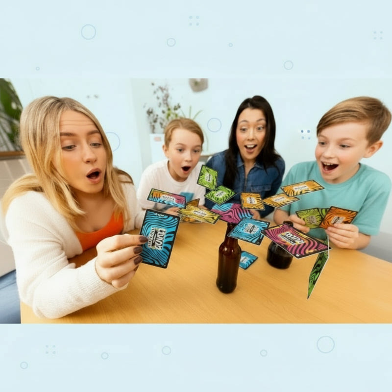 FloatCards – Uniek & Interactief – Kaartspel met Balansuitdaging